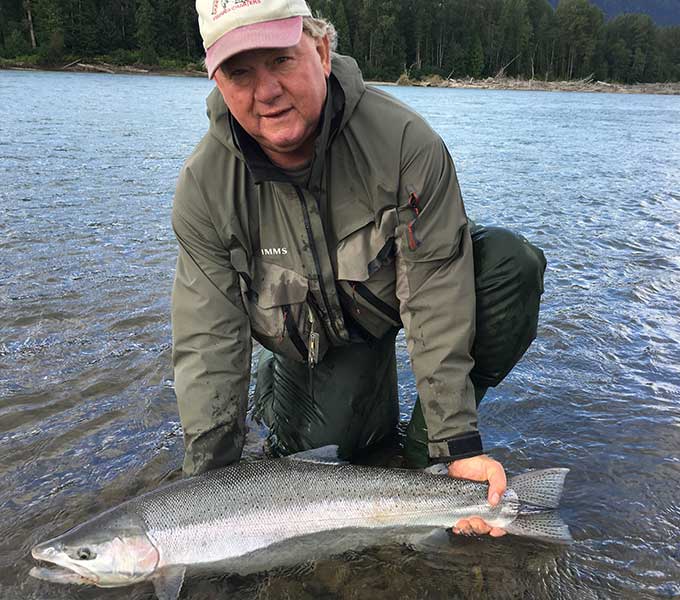 Nice Spring Steelhead caught near Terrace BC